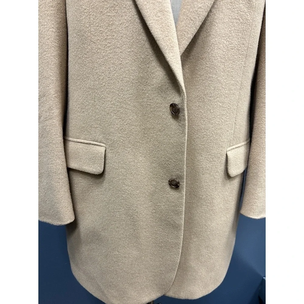 Jos A Bank 100% Camel Hair Blazer‎ Men's 43L Tan Sport Coat Classic Jacket